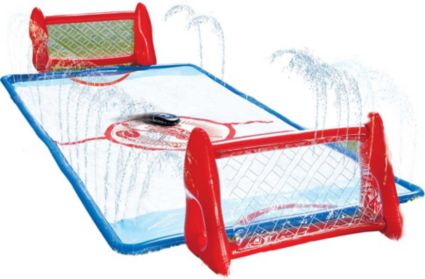 water hockey slip and slide