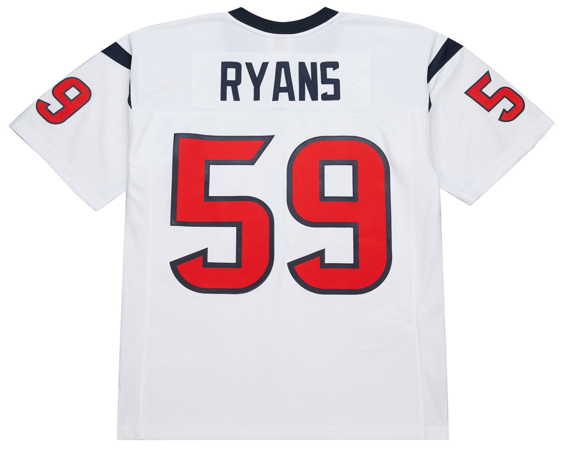 Mitchell & Ness Men's Houston Texans DeMeco Ryans #59 White 2006 Replica Football Jersey product image