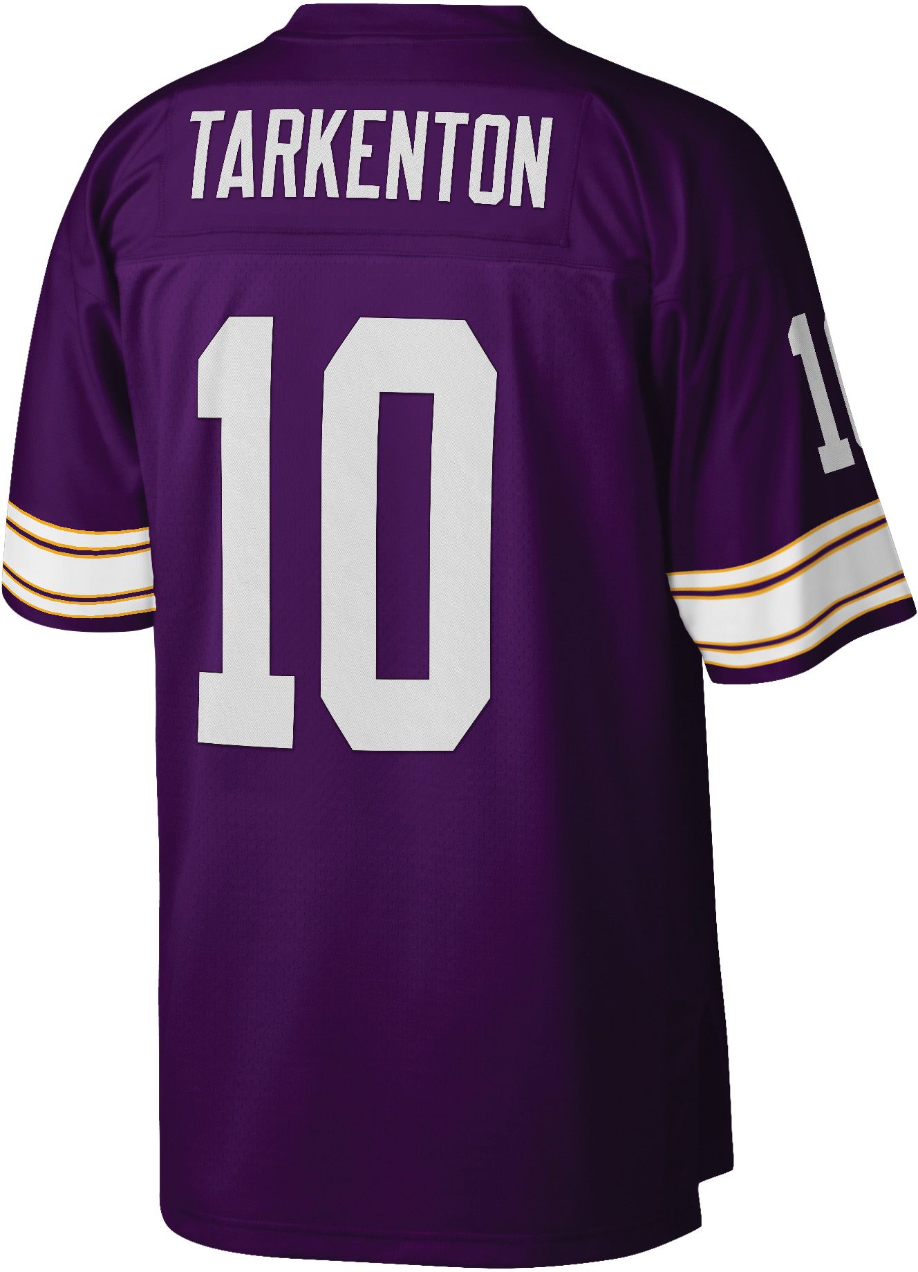 Nike Minnesota Vikings No10 Fran Tarkenton Black Men's Stitched NFL Elite USA Flag Fashion Jersey