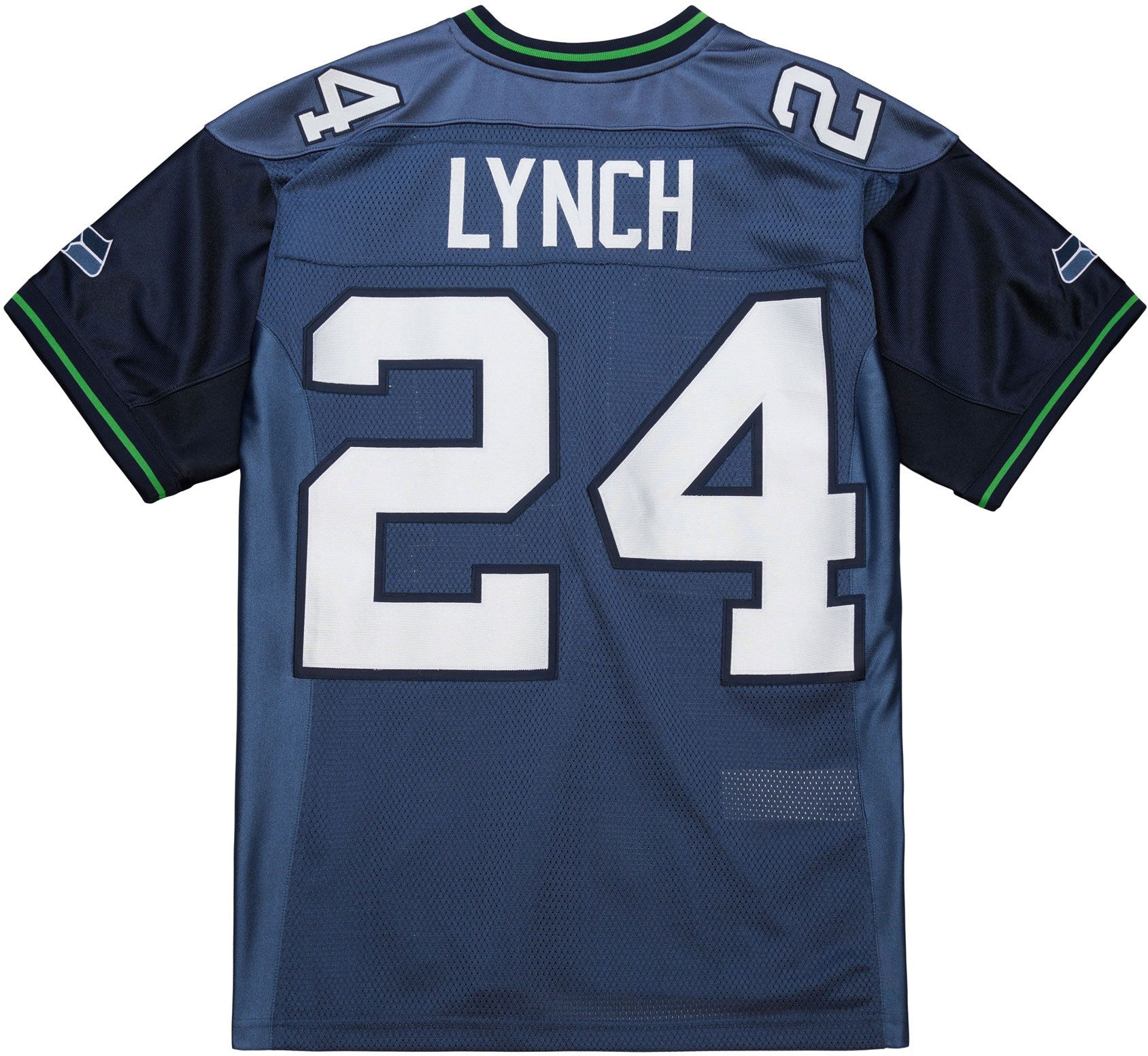 Mitchell & Ness Men's 2010 Seattle Seahawks Marshawn Lynch #24 Blue Legacy Jersey product image
