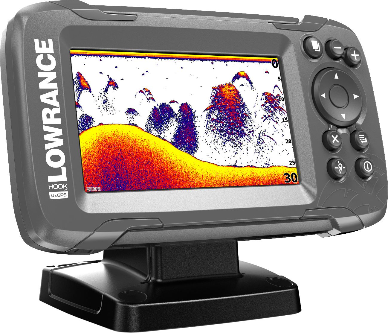 Lowrance HOOK2-4x Fish Finder with Bullet Transducer (000-14012-001) product image