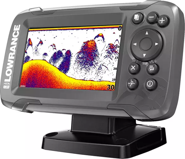 Lowrance HOOK2-4x GPS Fish Finder with Bullet Transducer (000-14014-001)