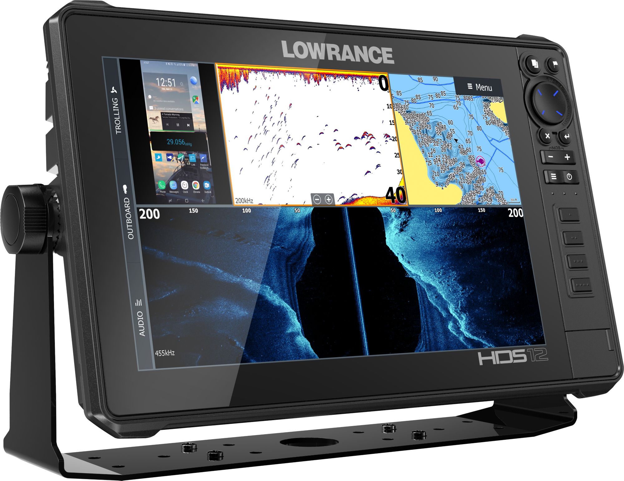 Lowrance HDS-12 LIVE GPS Fish Finder with Active Imaging (000-14428-001)-Floor Model product image