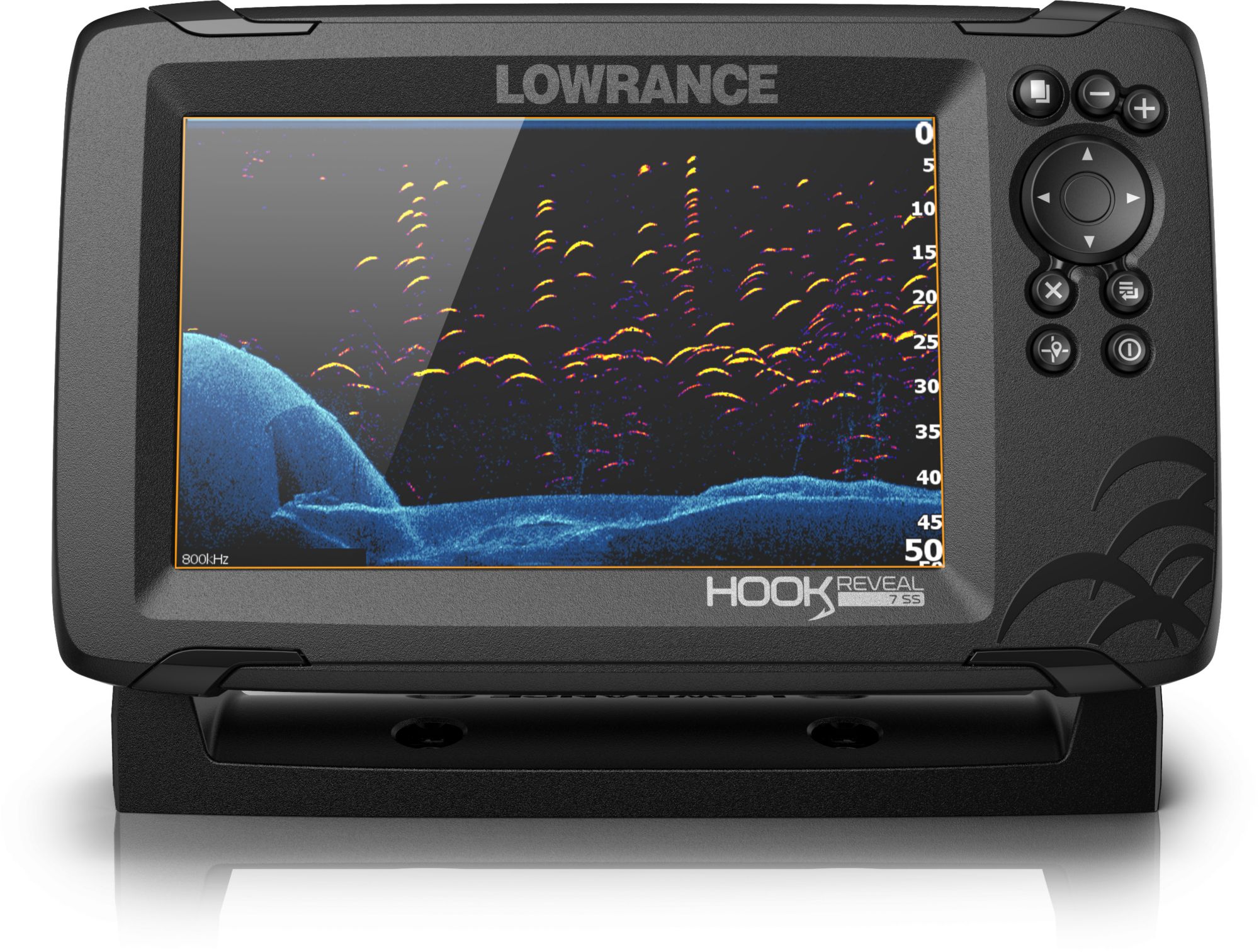 Lowrance HOOK Reveal 7 Splitshot US/CAN Nav+ Bundle Fish Finder-Floor Model