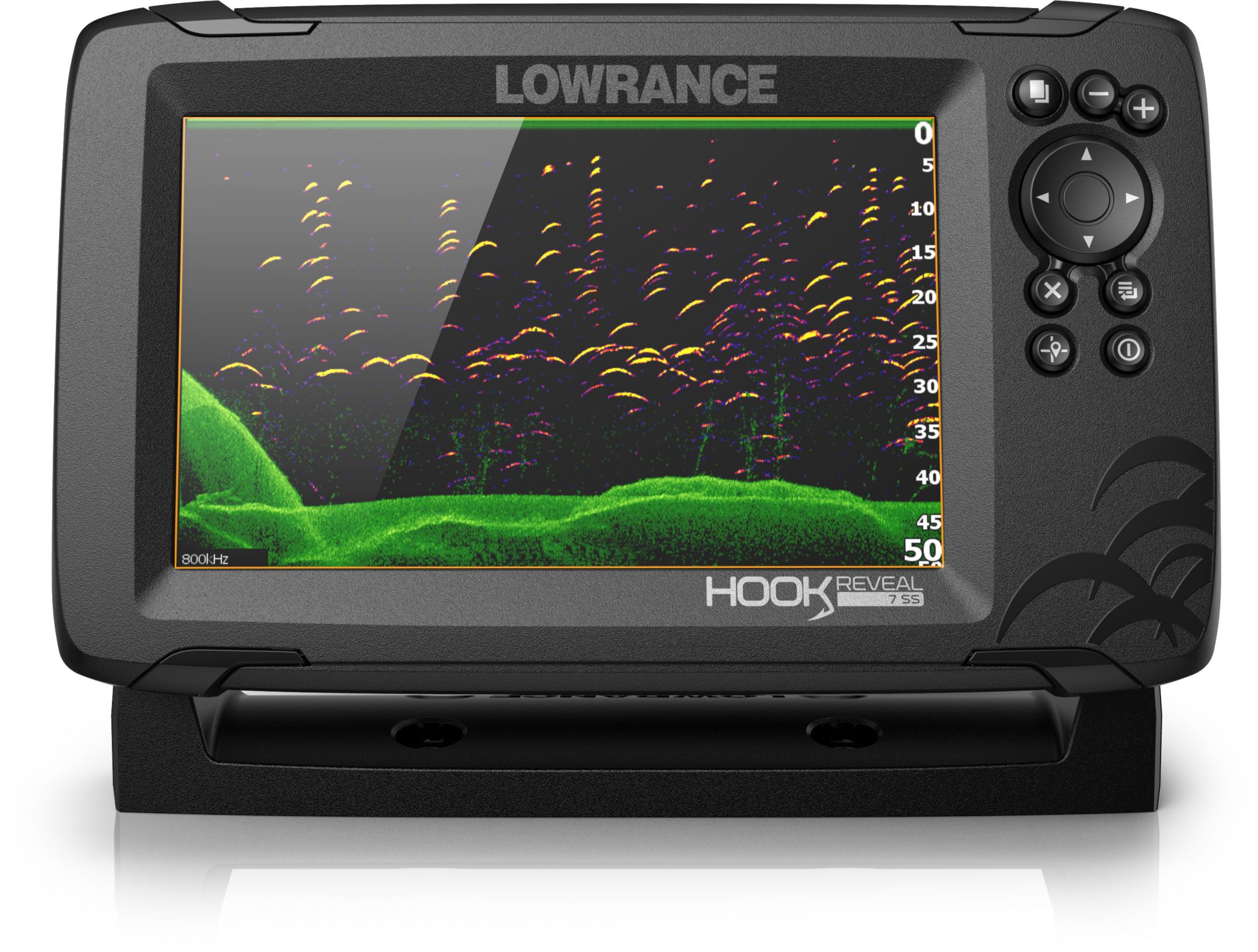 Lowrance HOOK Reveal 7 Splitshot US/CAN Nav+ Bundle Fish Finder-Floor Model  | Publiclands