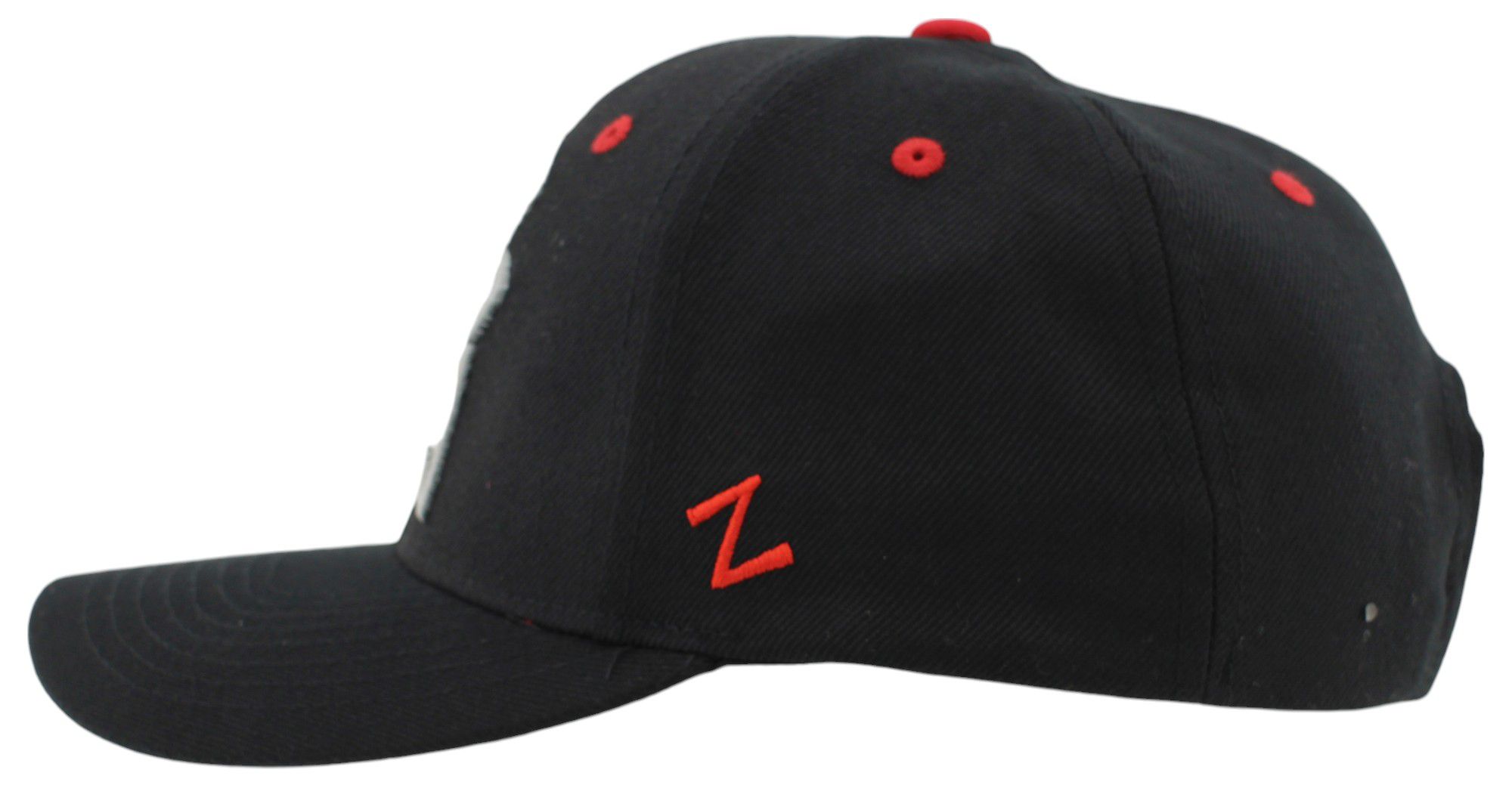 Zephyr Adult Charlotte Checkers Black Adjustable Hat product image