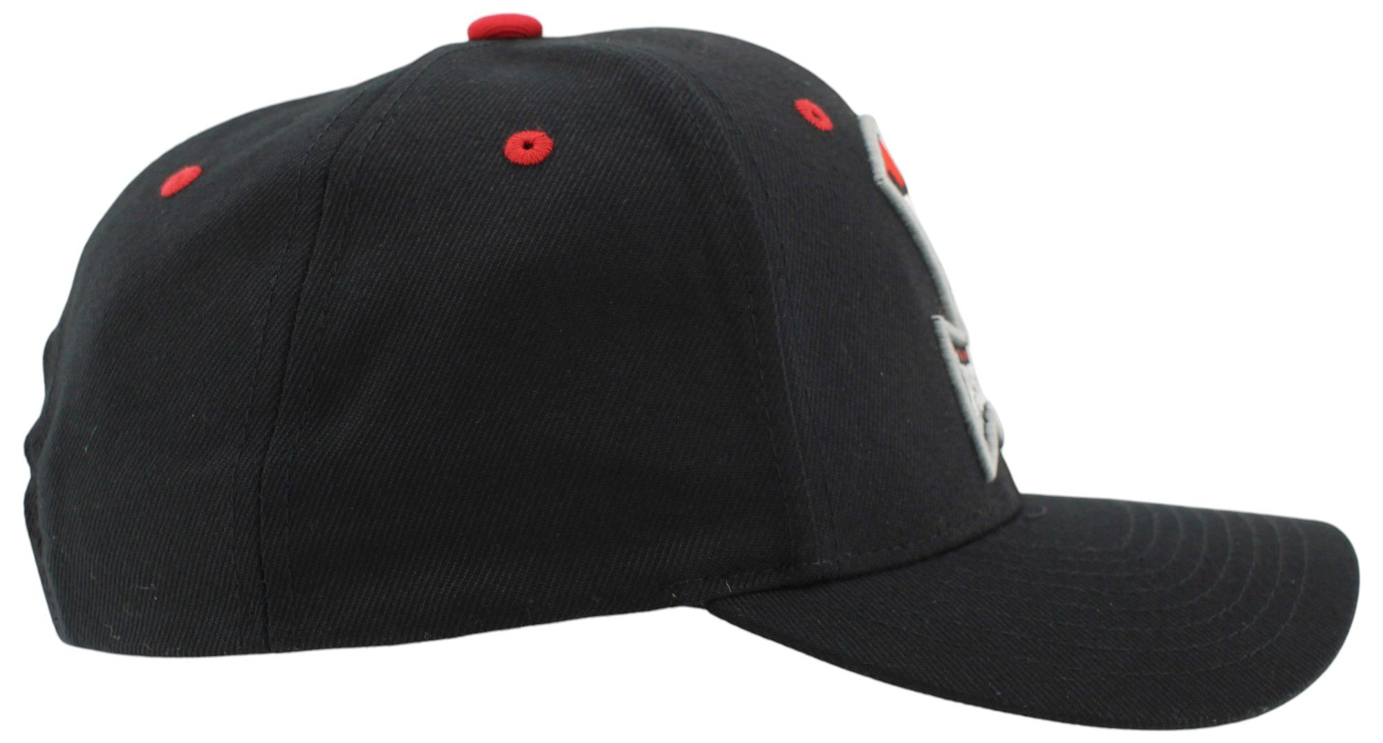 Zephyr Adult Charlotte Checkers Black Adjustable Hat product image