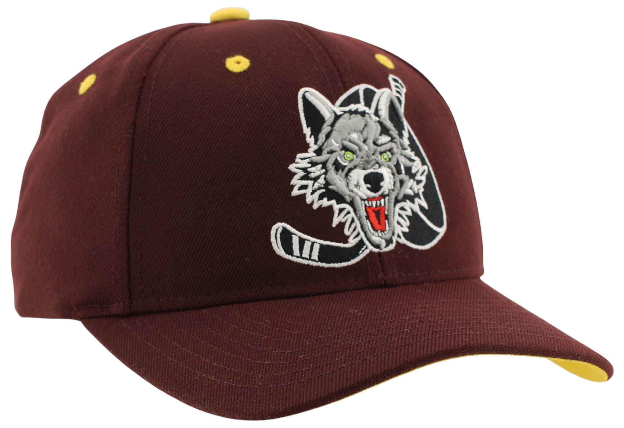 Zephyr Adult Chicago Wolves Maroon Adjustable Hat product image