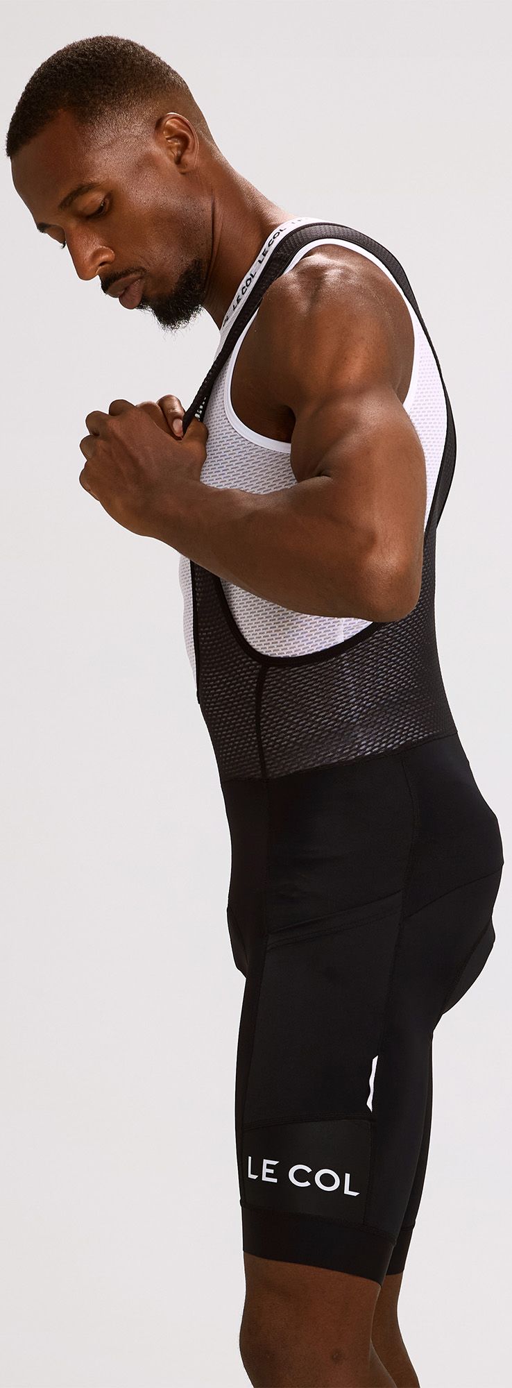 Le Col Men's Sport Cargo Bib Shorts product image