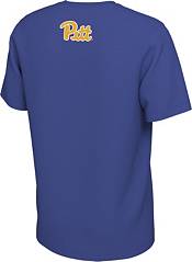 Nike Men's Pitt Panthers Blue Hail College Football T-Shirt product image