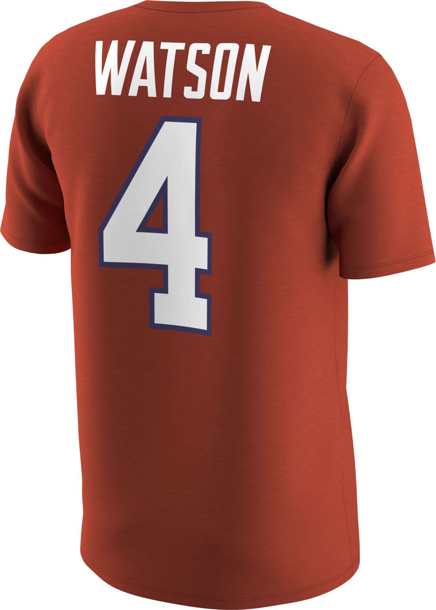 Nike Men's Clemson Tigers Deshaun Watson #4 Orange College Alumni T-Shirt product image