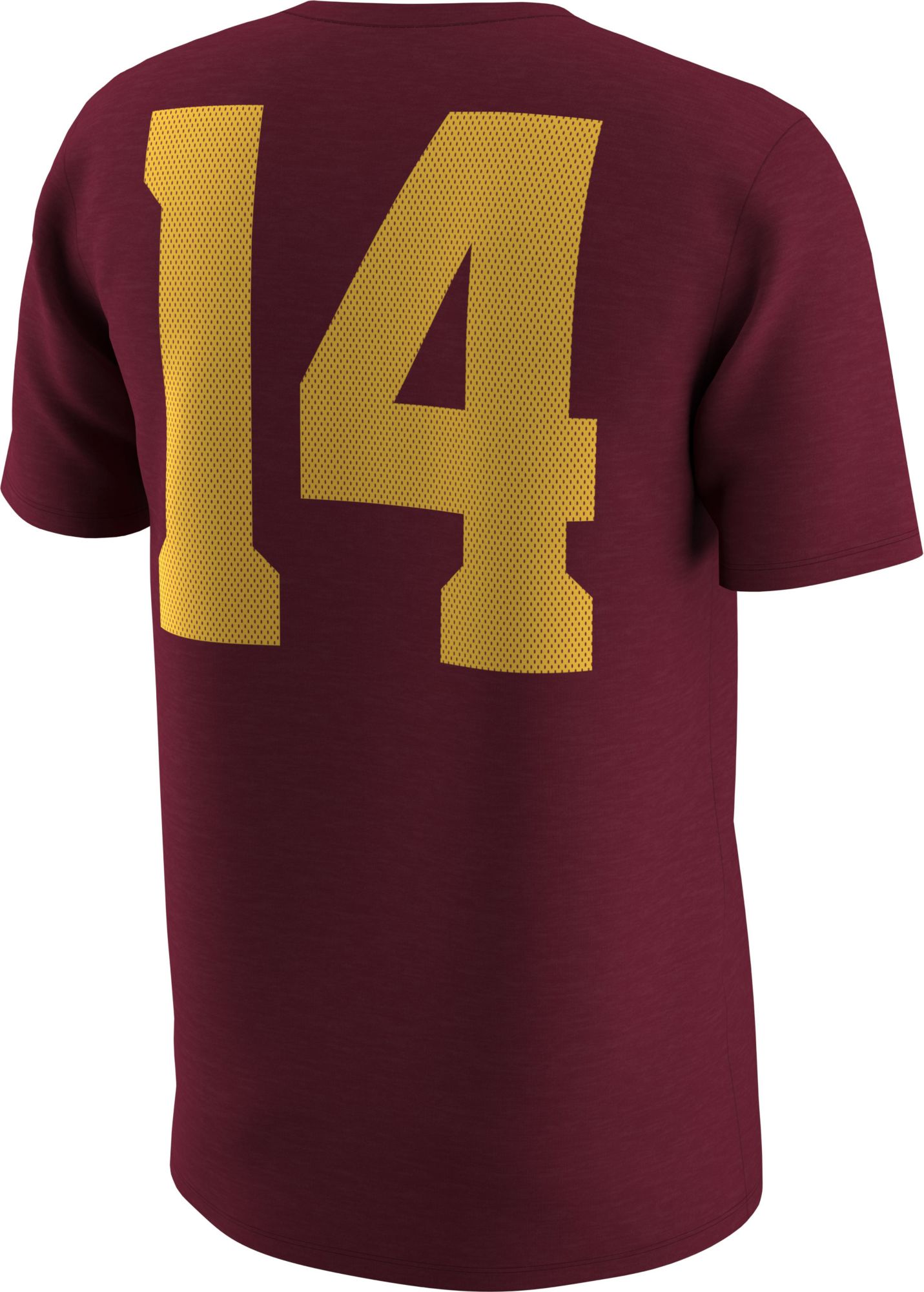 Nike Men's USC Trojans Cardinal #14 Football T-Shirt product image