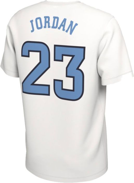 jordan unc jersey white