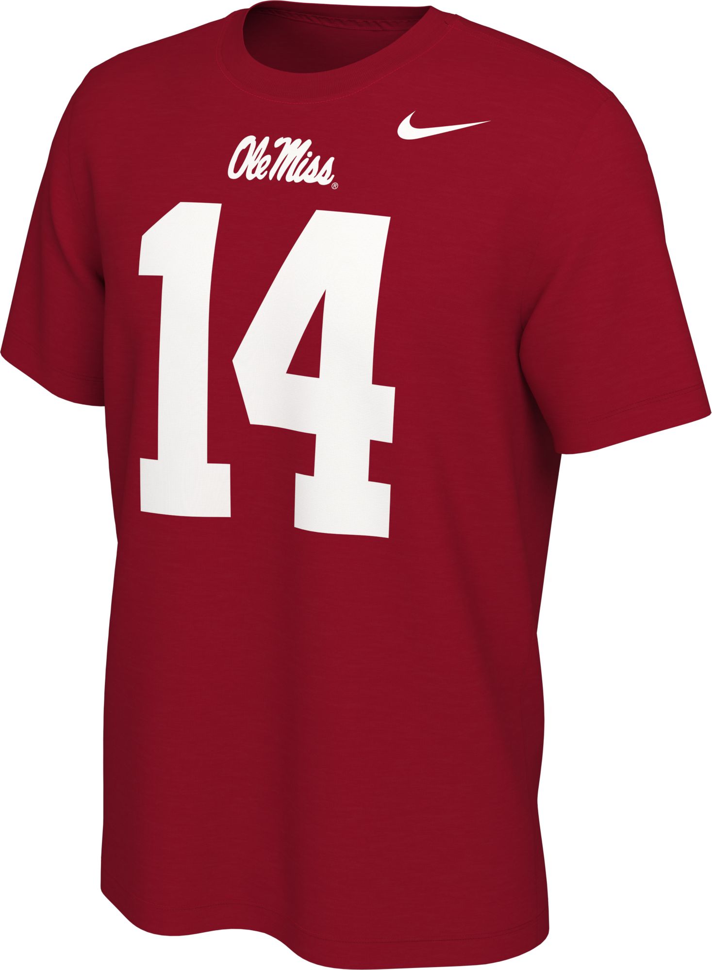 Nike Men's Ole Miss Rebels DK Metcalf #14 Red Football Jersey T-Shirt product image