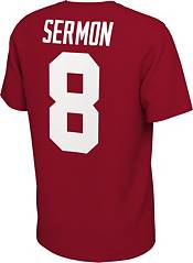 Nike Men's Ohio State Buckeyes Trey Sermon #8 Scarlet Football Jersey T-Shirt product image