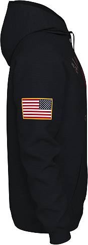 Nike Men's Alabama Crimson Tide Veterans Day Black Pullover Hoodie product image