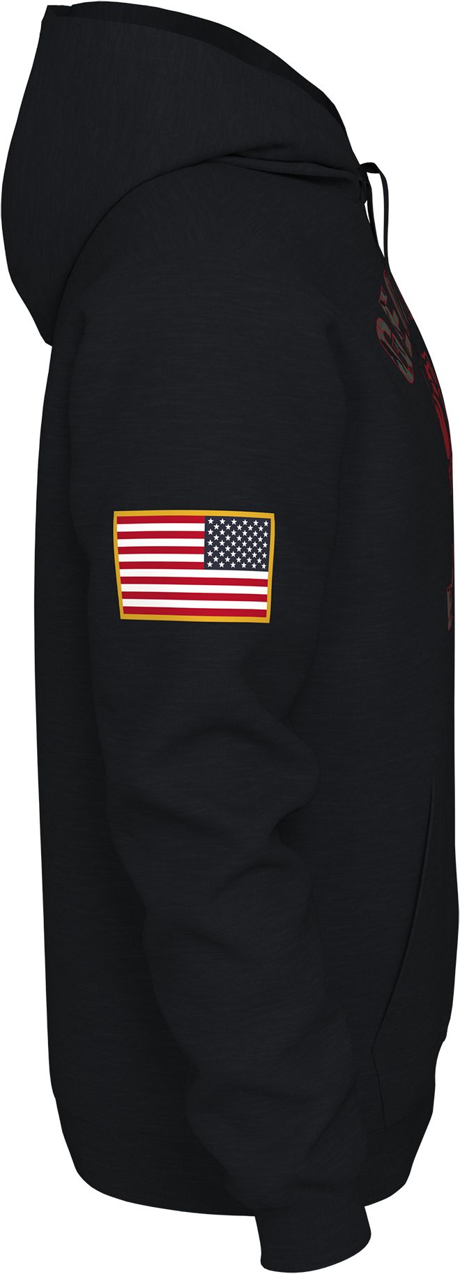 Nike Men's Georgia Bulldogs Veterans Day Black Pullover Hoodie product image