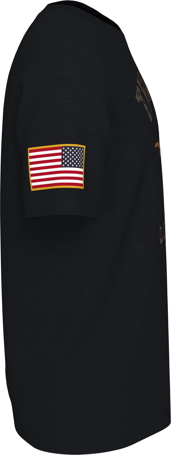 Nike Men's Texas Longhorns Veterans Day Black T-Shirt product image