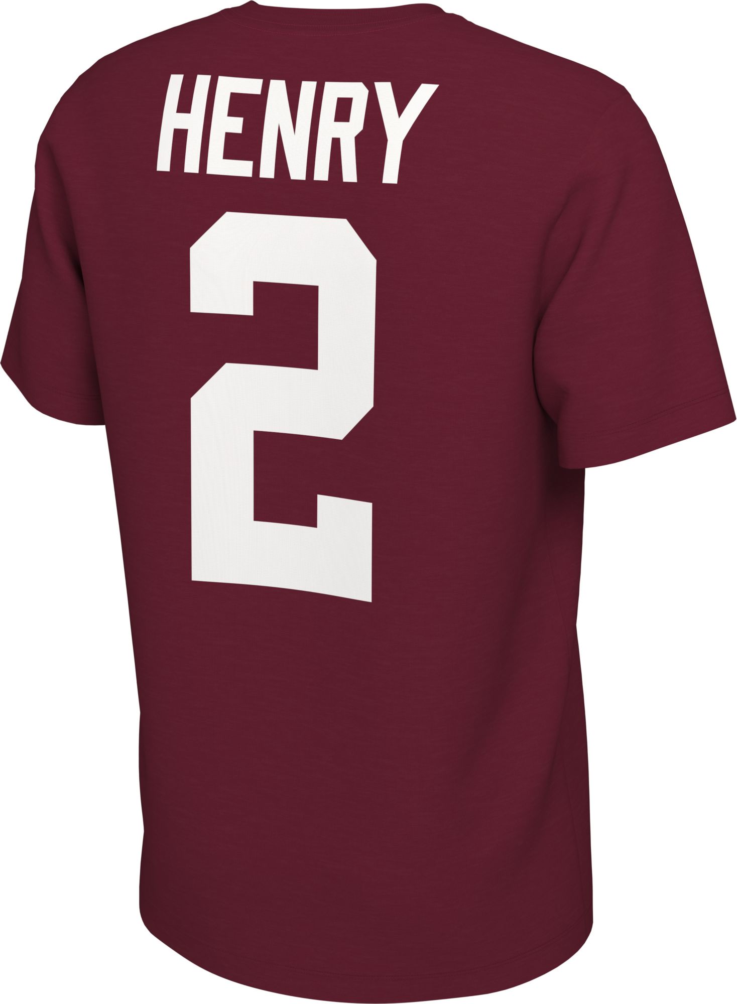 Nike Men's Alabama Crimson Tide Derrick Henry #2 Crimson Football Jersey T-Shirt