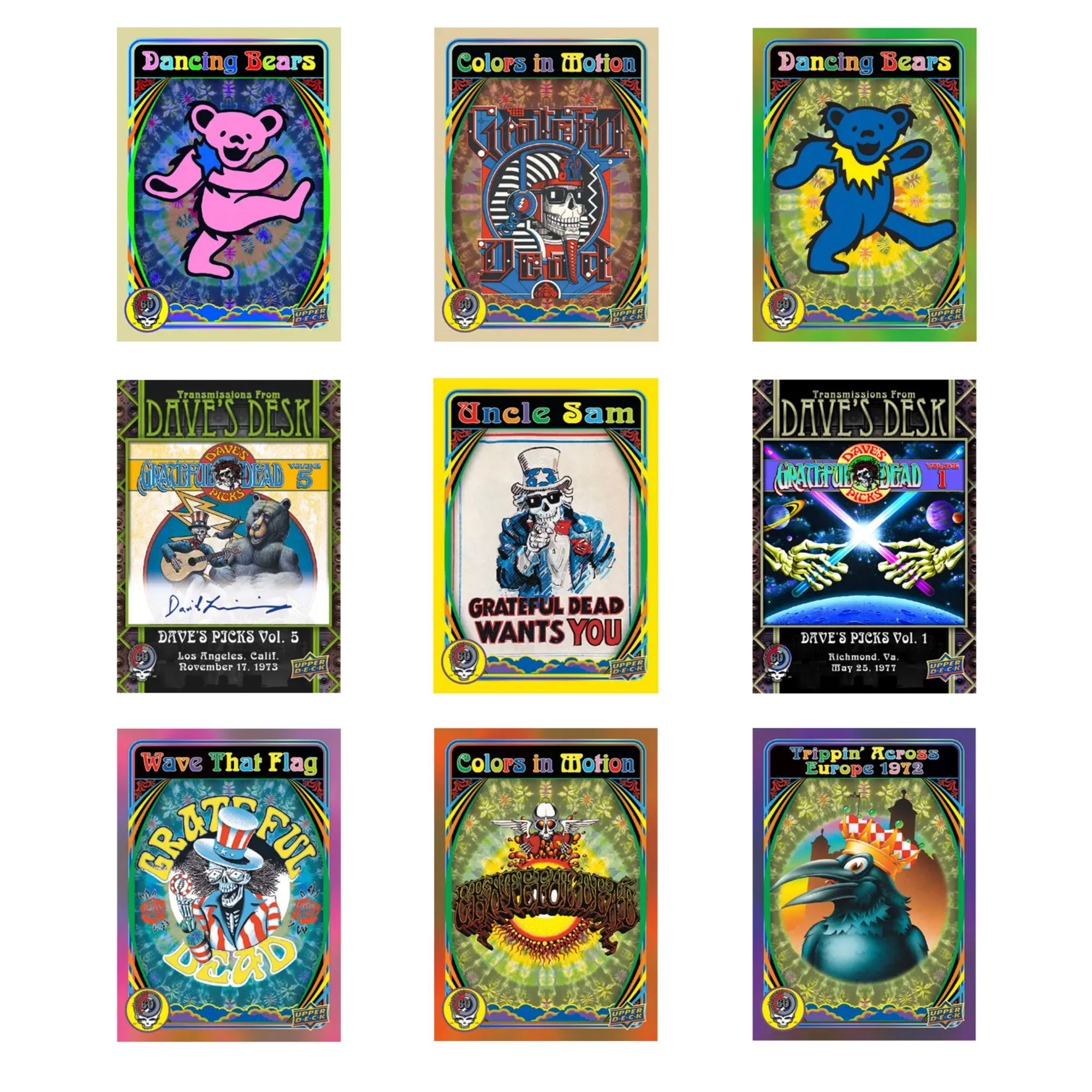 Upper Deck Grateful Dead 60 Years So Far product image