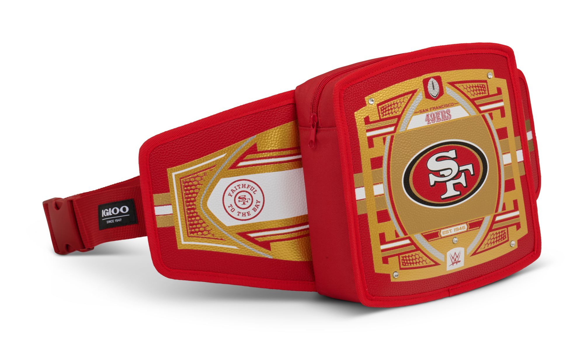 Igloo San Francisco 49ers WWE Championship Fanny Pack Cooler product image