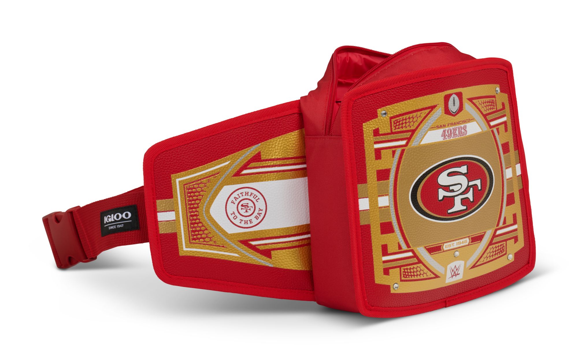 Igloo San Francisco 49ers WWE Championship Fanny Pack Cooler product image