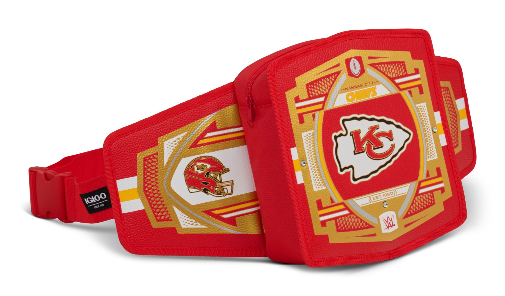 Igloo Kansas City Chiefs WWE Championship Fanny Pack Cooler product image