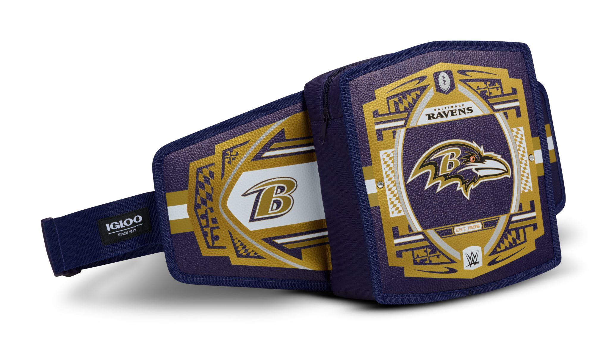 Igloo Baltimore Ravens WWE Championship Fanny Pack Cooler product image