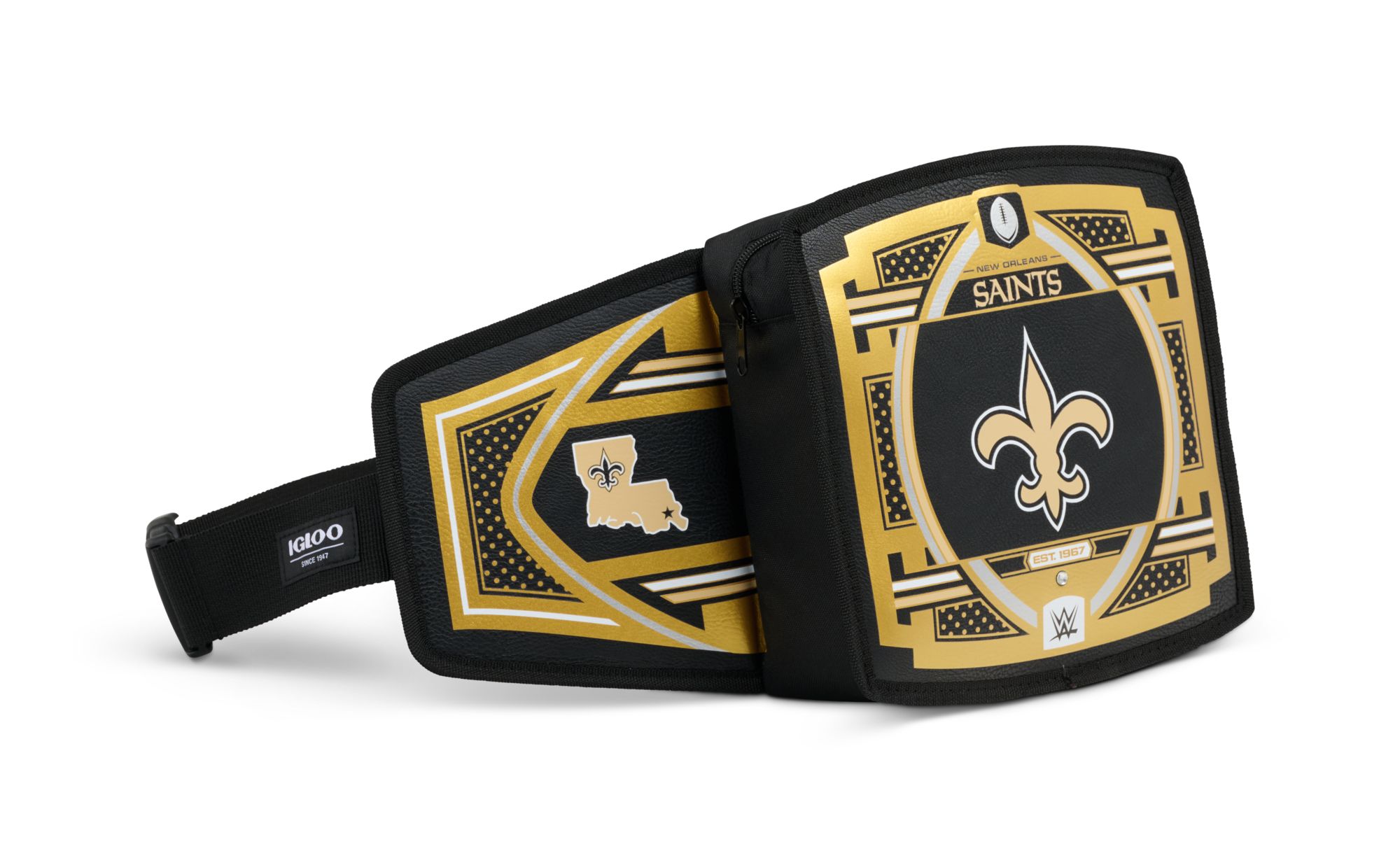 Igloo New Orleans Saints WWE Championship Fanny Pack Cooler product image