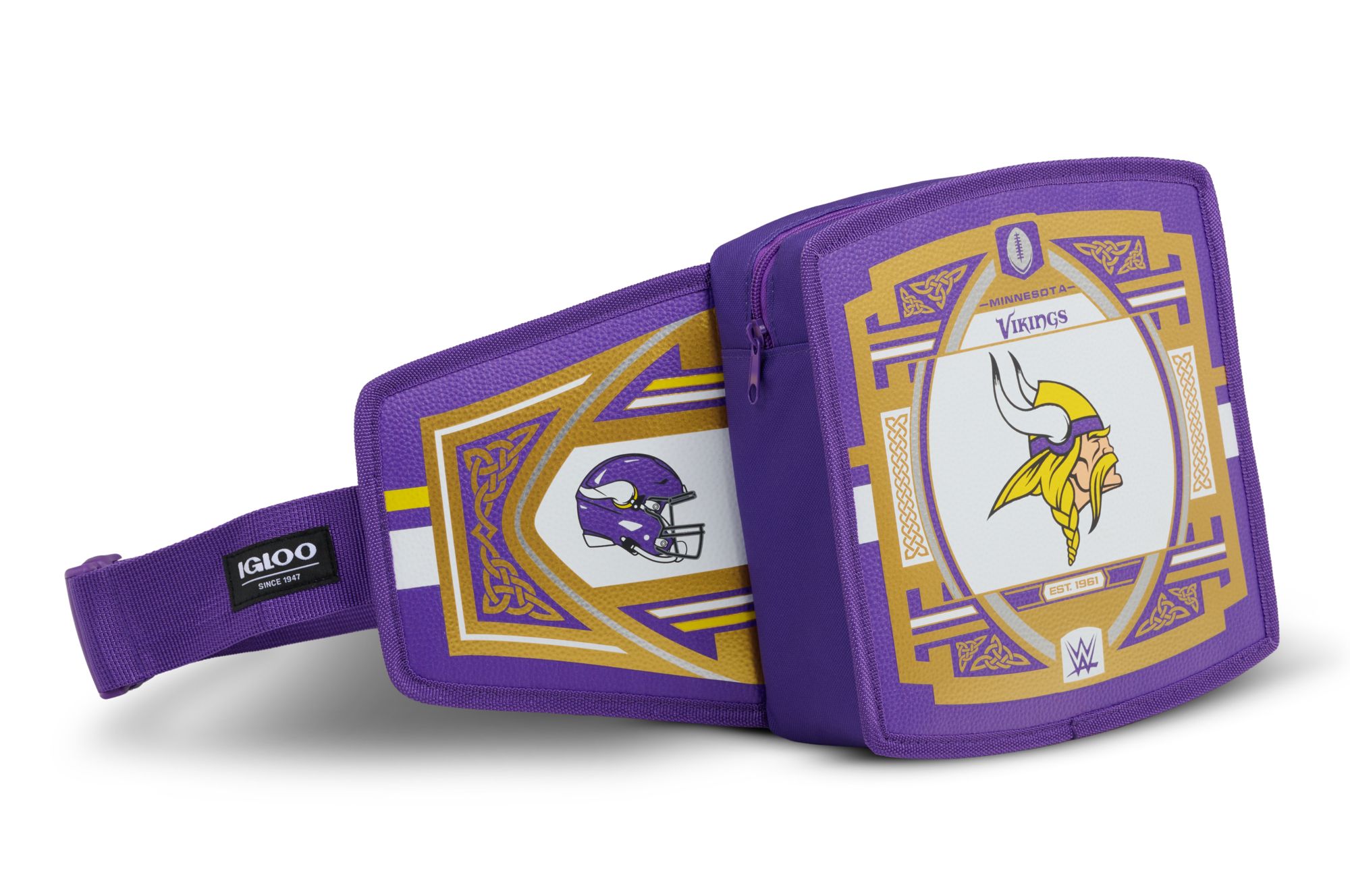 Igloo Minnesota Vikings WWE Championship Fanny Pack Cooler product image