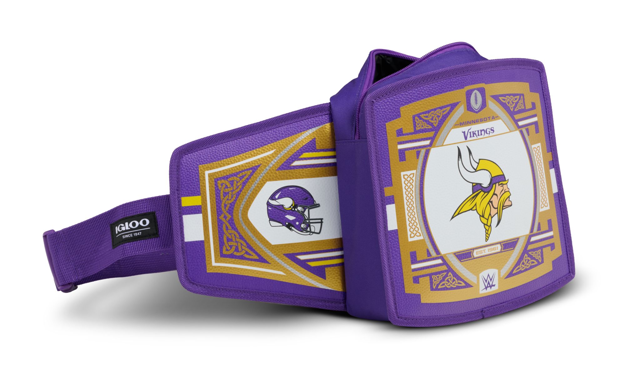Igloo Minnesota Vikings WWE Championship Fanny Pack Cooler product image