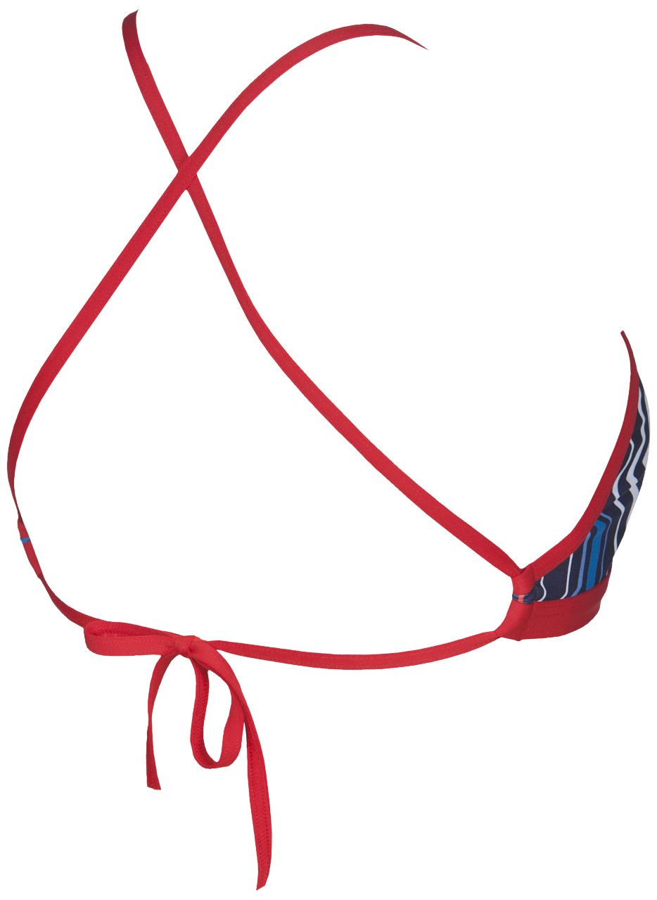 arena Women's Zig Zag MaxLife Tie Back Bikini Top product image