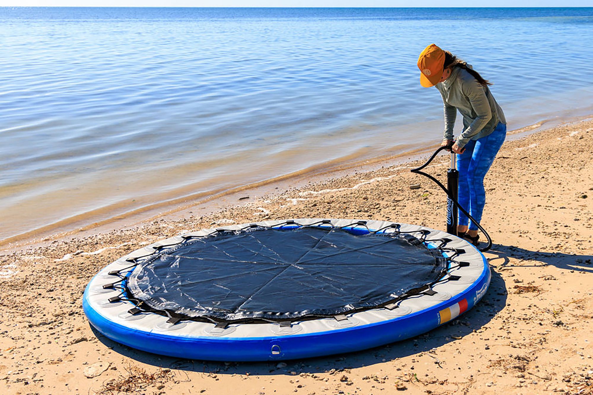 Aqua Lily Pad 8' Round Inflatable Dock product image