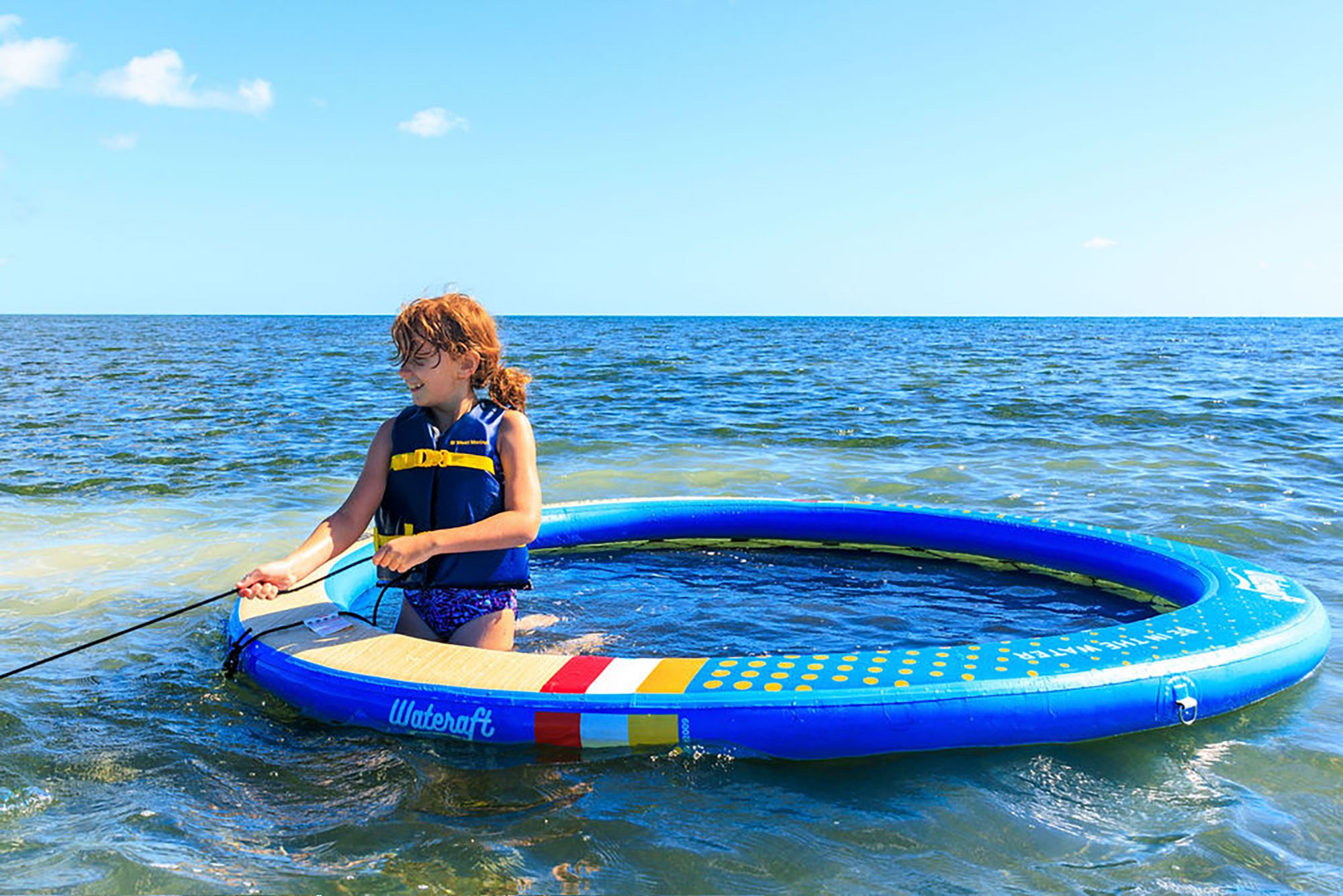 Aqua Lily Pad 8' Round Inflatable Dock product image