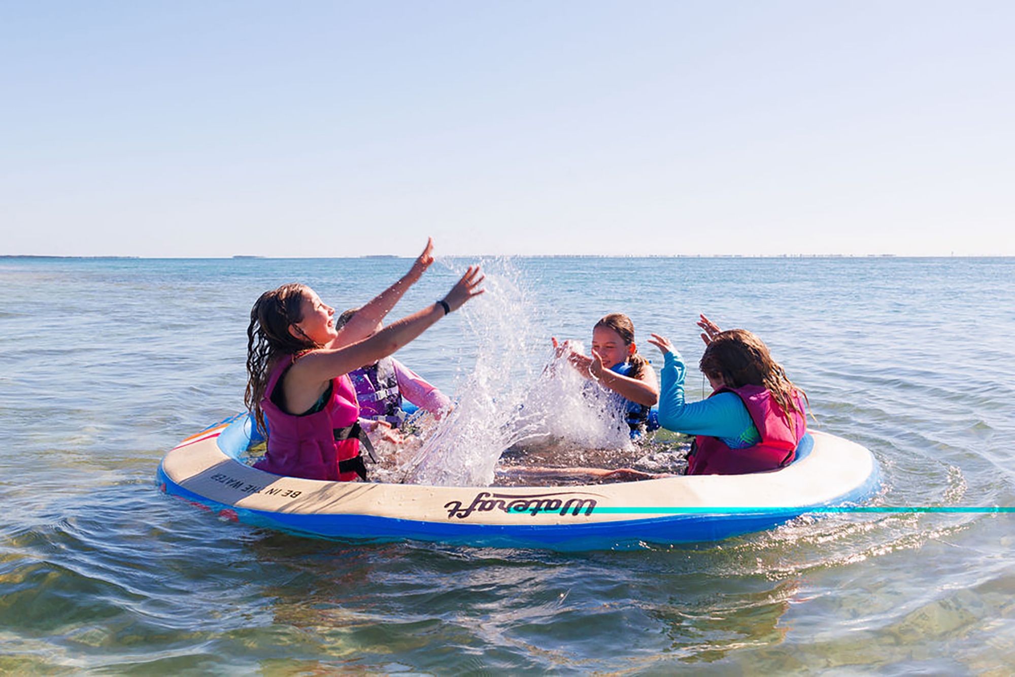Aqua Lily Pad 8' Round Inflatable Dock product image