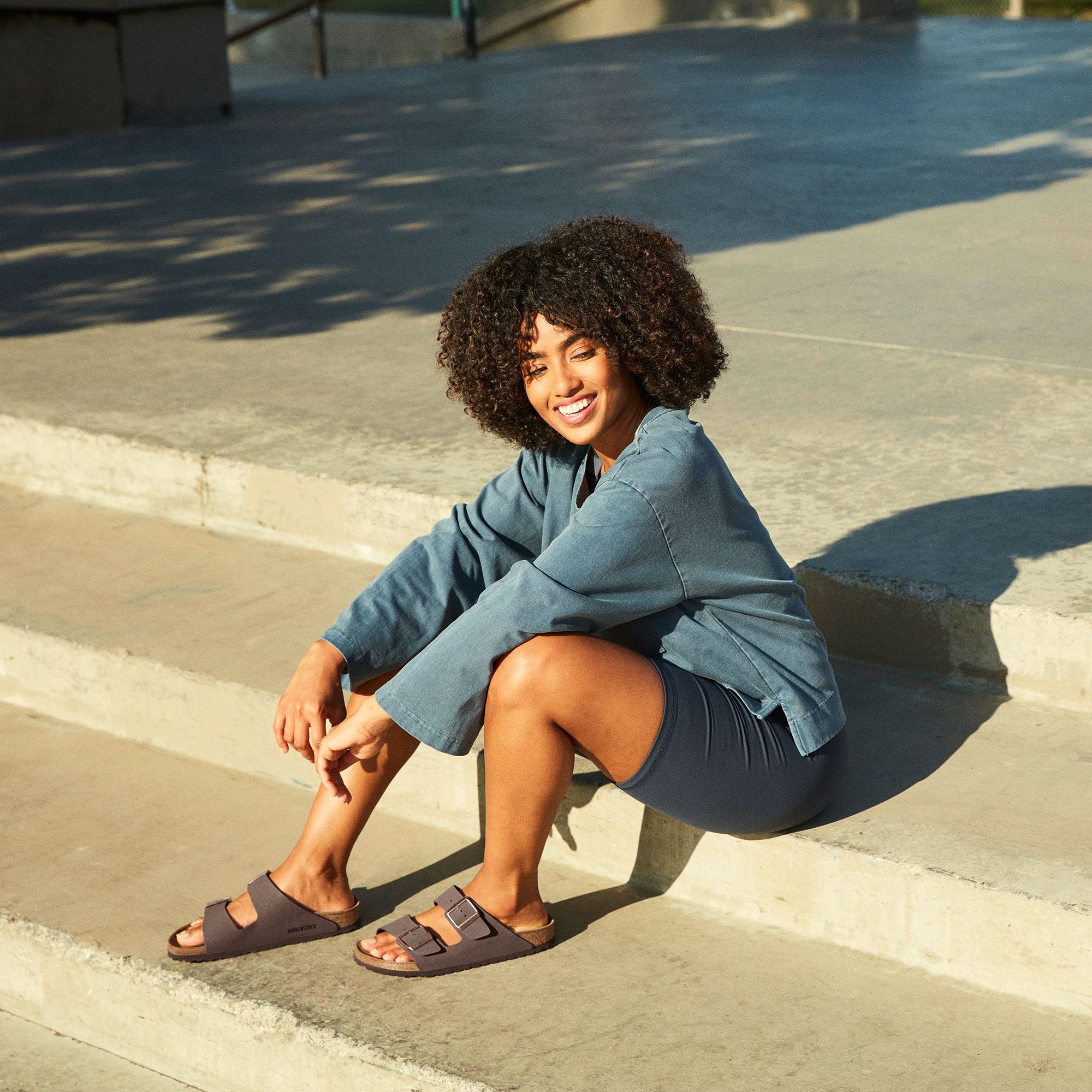 Birkenstock Women's Arizona Birkibuc Sandals product image