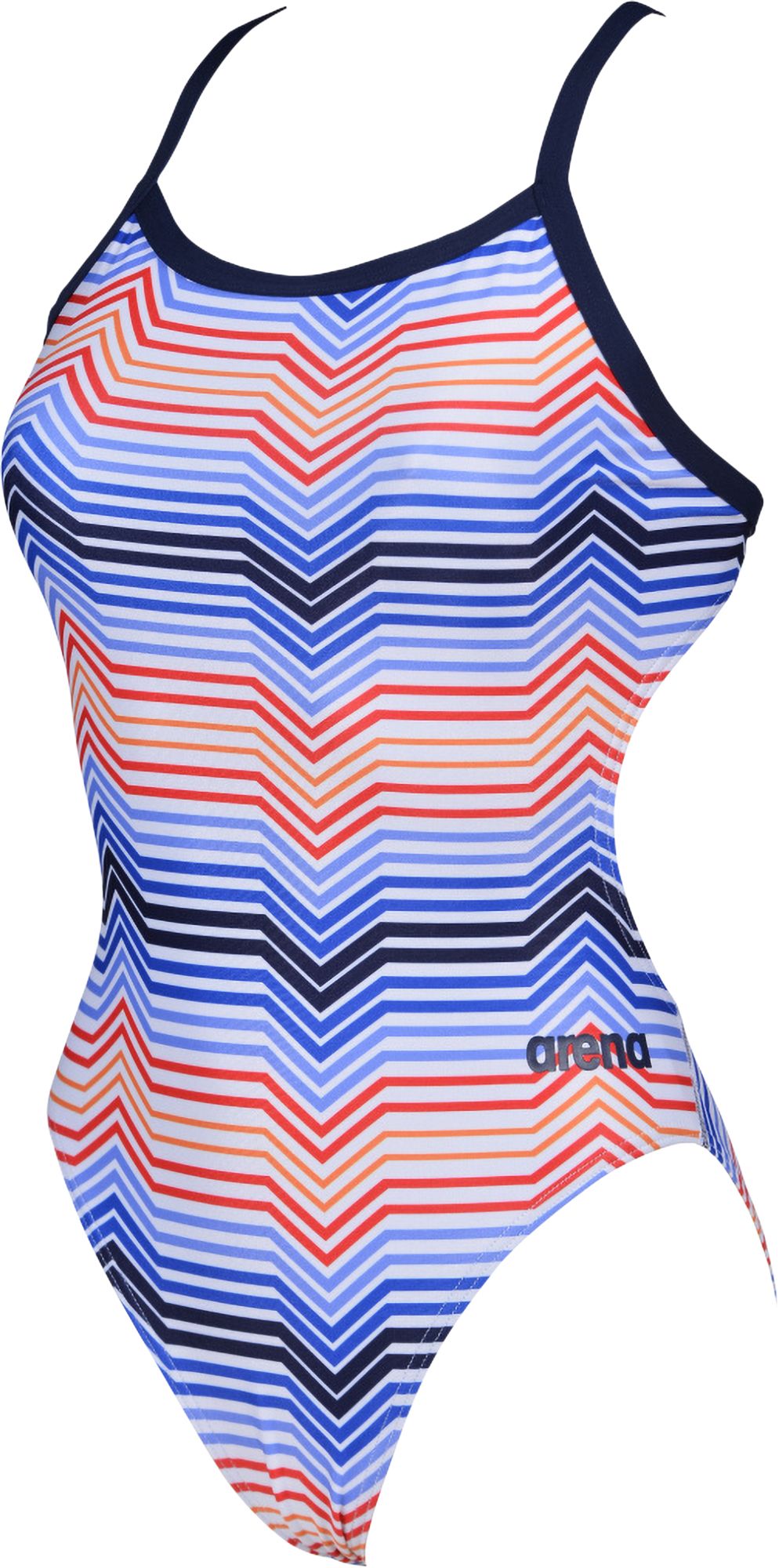 arena Women's Multi Stripes Challenge Back One Piece Swimsuit product image