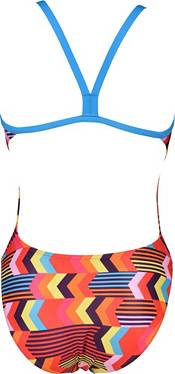 arena Women's Geocentric Challenge Back One Piece Swimsuit product image