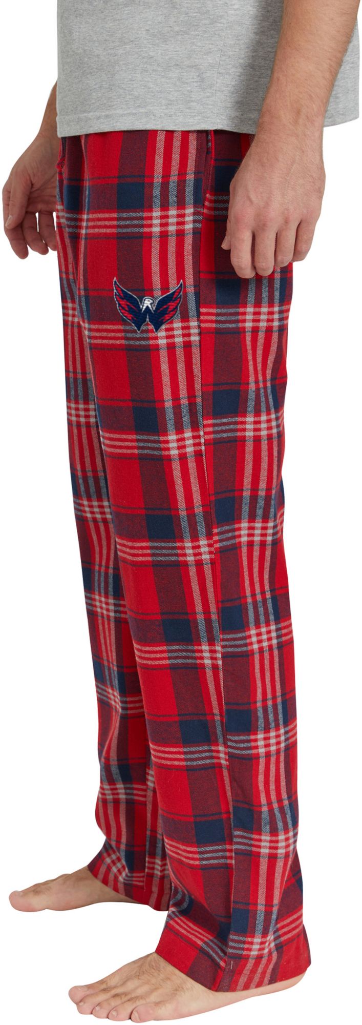 College Concepts Men's Washington Capitals Red Flannel Sleep Pants product image