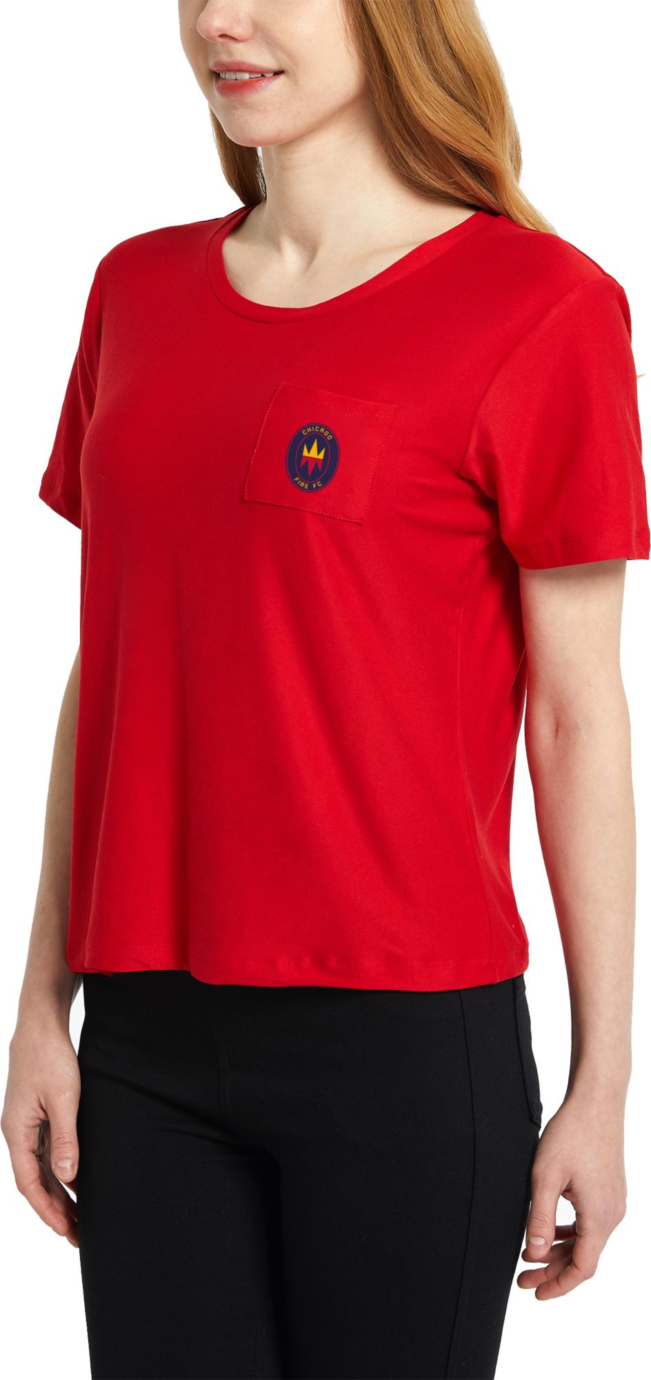 Concepts Sport Women's Chicago Fire Zest Red Short Sleeve Top product image