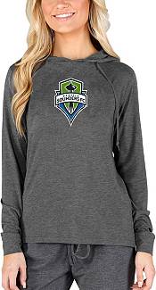 Concepts Sport Women's Seattle Sounders Crescent Charcoal Long Sleeve Top product image