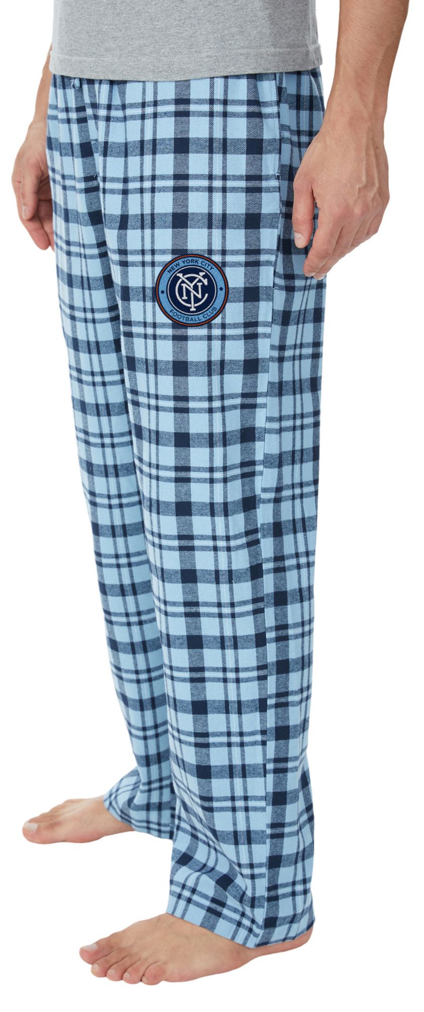 Concepts Sport Men's New York City FC 2025 Light Blue Sleep Pants product image
