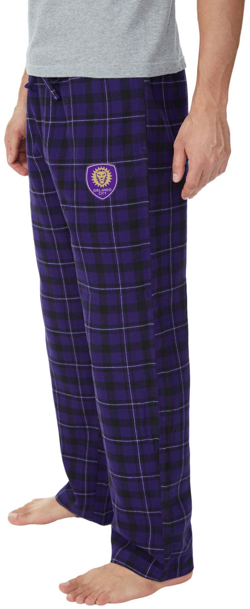 Concepts Sport Men's Orlando City 2025 Purple Sleep Pants product image