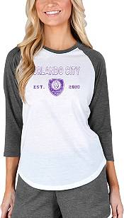 Concepts Sport Women's Orlando City Crescent White Long Sleeve Top product image