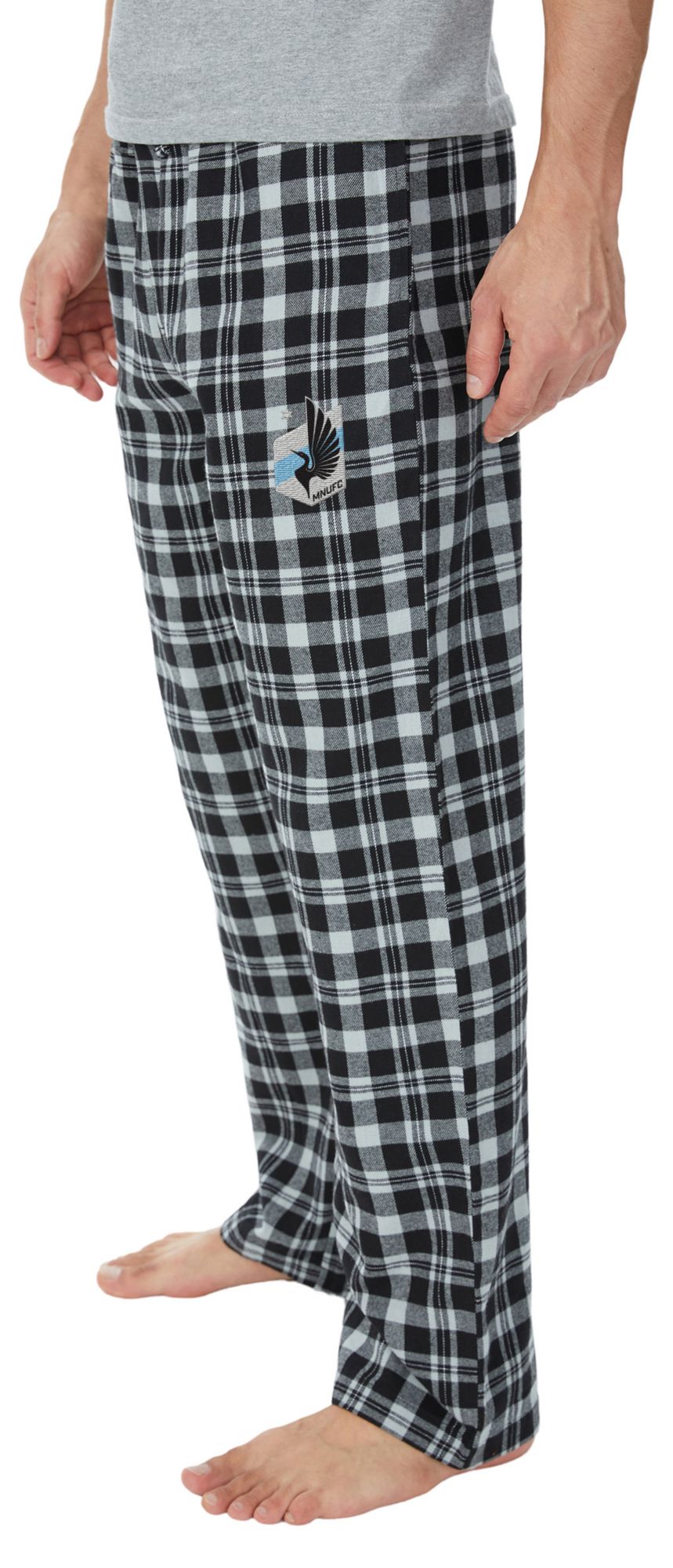 Concepts Sport Men's Minnesota United FC 2025 Black Sleep Pants product image
