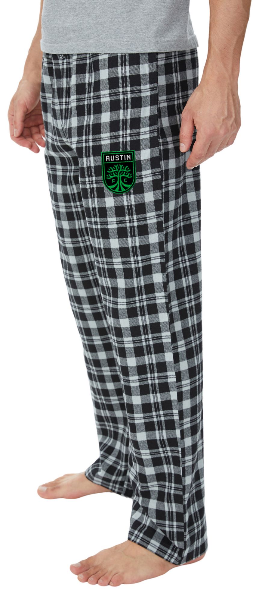 Concepts Sport Men's Austin FC 2025 Black Sleep Pants product image