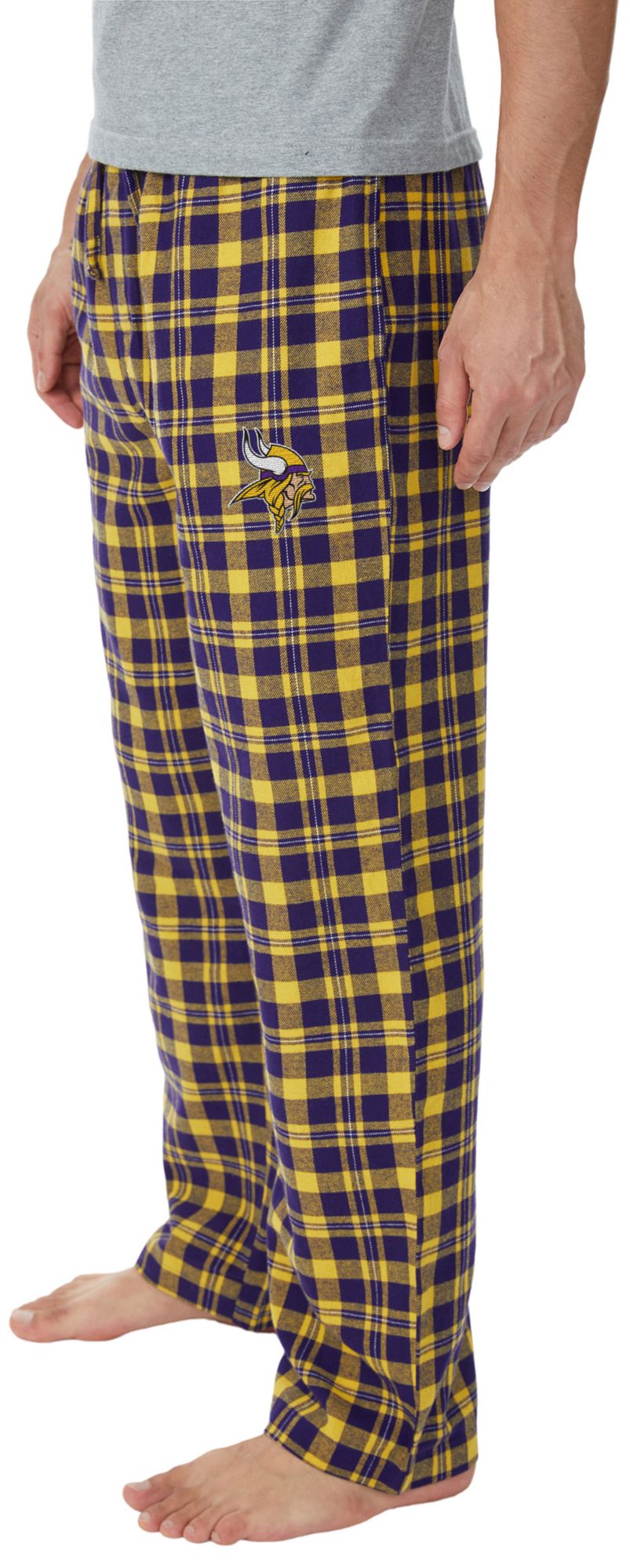 Concepts Sport Men's Minnesota Vikings Purple Hawthorn Flannel Sleep Pants product image