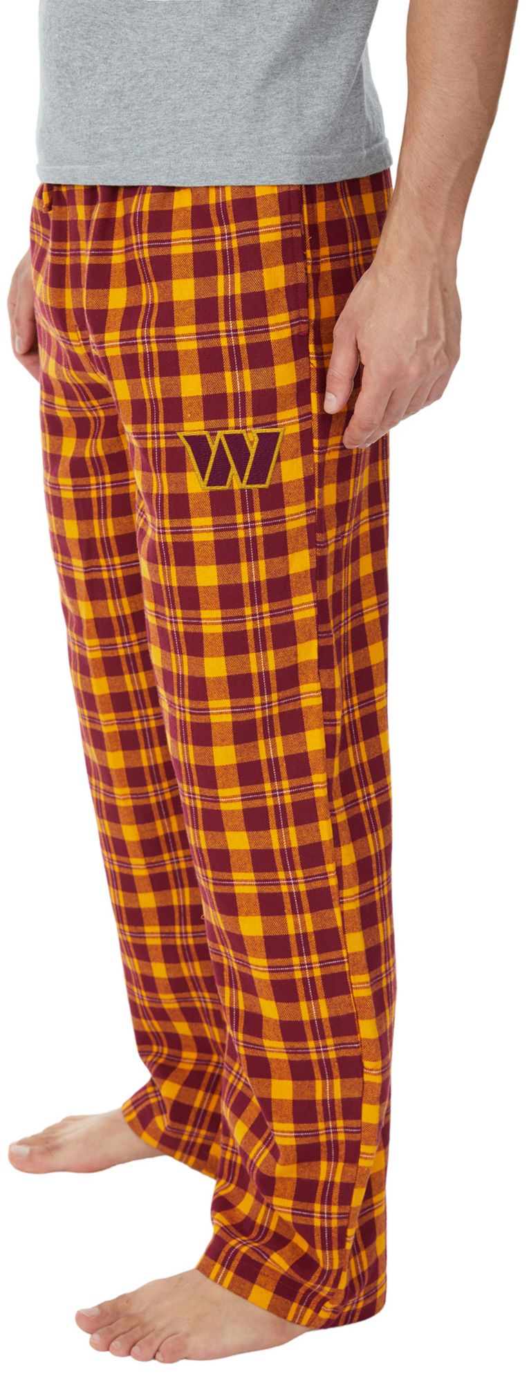Concepts Sport Men's Washington Commanders Red Hawthorn Flannel Sleep Pants product image