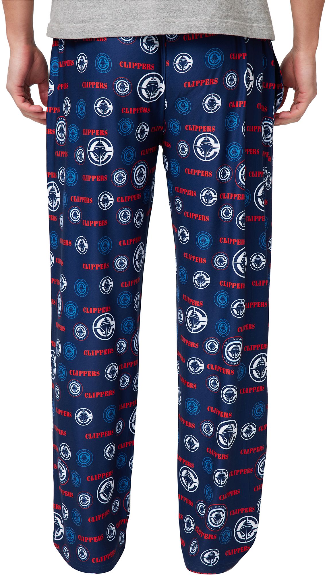 Concepts Sport Men's Los Angeles Clippers Navy All Over Print Sleep Pants product image