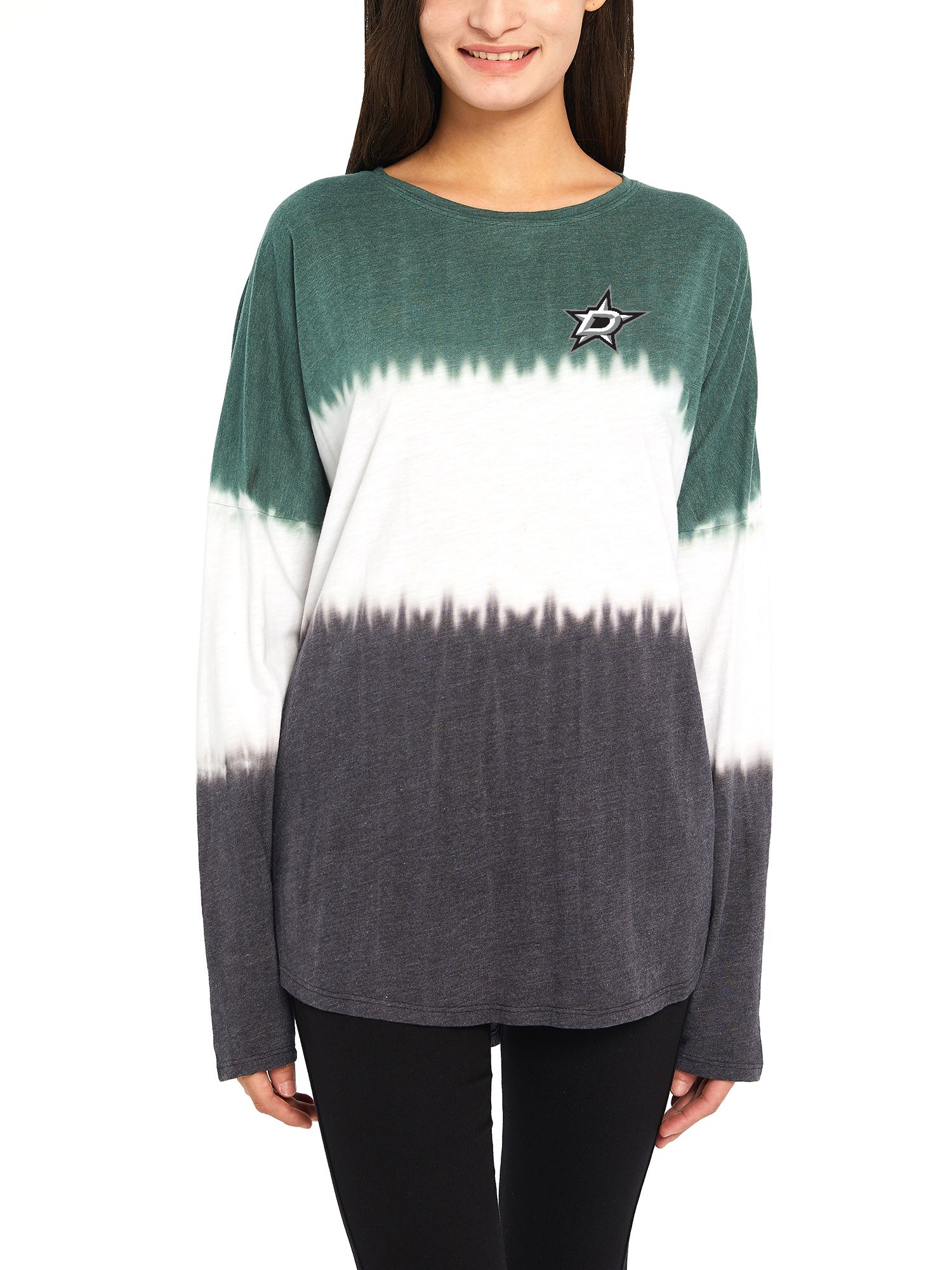 Concepts Sport Women's Dallas Stars Reception Tie-Dye T-Shirt product image